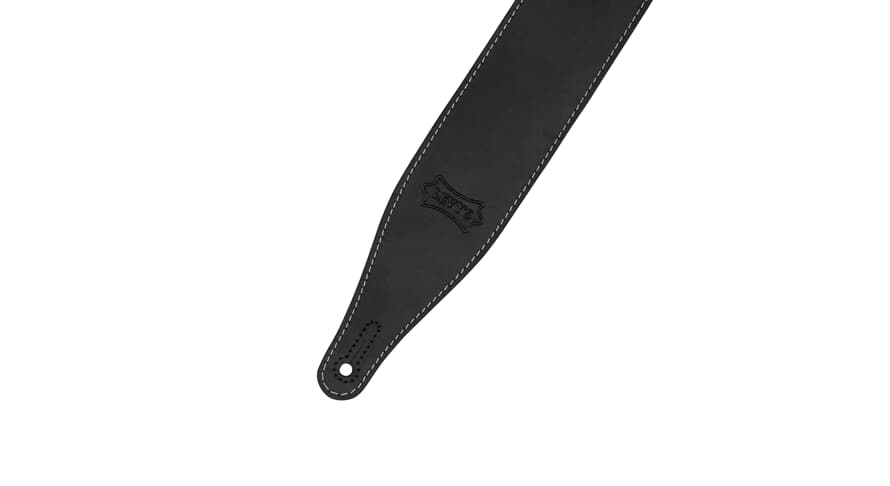 Levys M17BAS sangle de guitare 2 1/2", noire