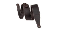 Levys M17BAS sangle de guitare 2 1/2", brun foncé