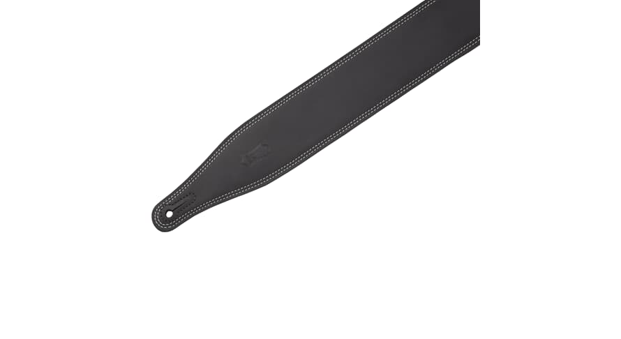 Levys M17BDS sangle de guitare 2 1/2", black pull up top