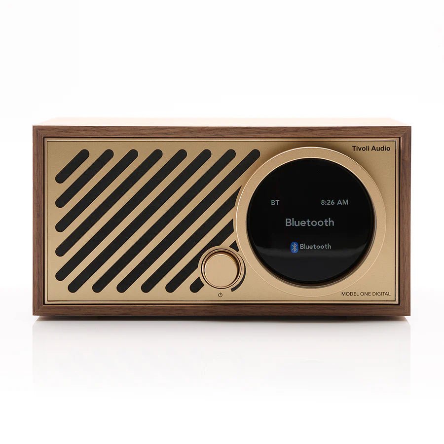 Tivoli Audio Model ONE GEN.3 Digital+ Haut-parleur, Noyer/Or