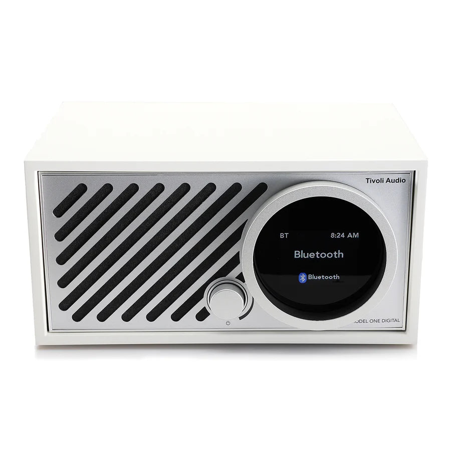 Tivoli Audio Model ONE GEN.3 Digital+ Haut-parleur, Blanc/Argent