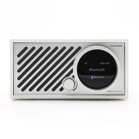 Tivoli Audio Model ONE GEN.3 Digital+ Haut-parleur, Blanc/Argent