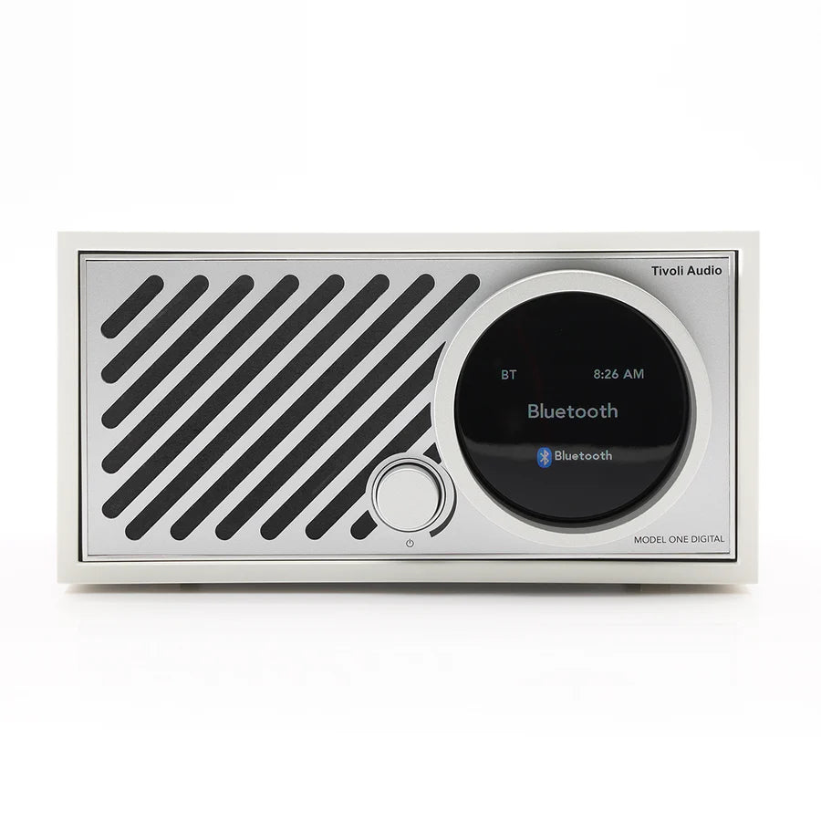 Tivoli Audio Model ONE GEN.3 Digital+ Haut-parleur, Blanc/Argent