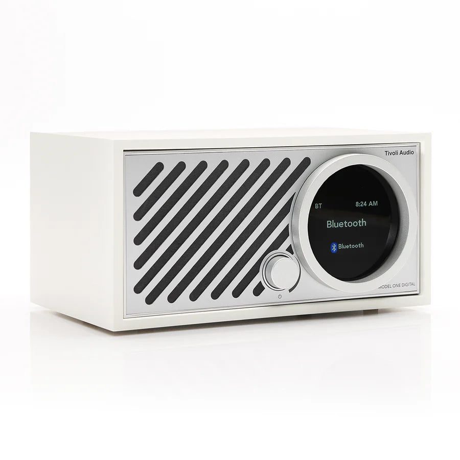 Tivoli Audio Model ONE GEN.3 Digital+ Haut-parleur, Blanc/Argent