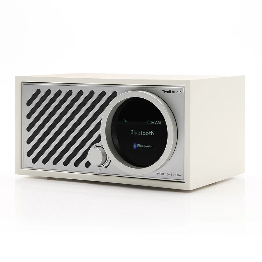 Tivoli Audio Model ONE GEN.3 Digital+ Haut-parleur, Blanc/Argent