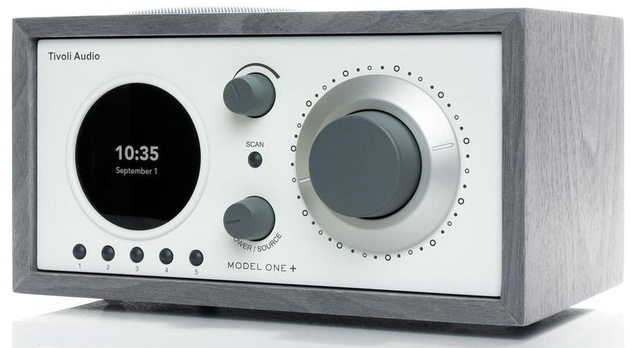 Tivoli Audio Model ONE+ Radio (Gris/Blanc)