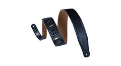 Levys M26GF sangle de guitare 2 1/2", noire