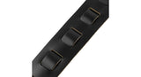 Levys M26PD sangle de guitare, M26PD-BLK-ACO