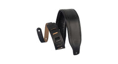 Levys M26PD sangle de guitares 3", noire