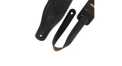 Levys M26PD sangle de guitares 3", noire