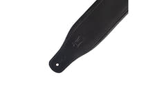 Levys M26PD sangle de guitares 3", noire