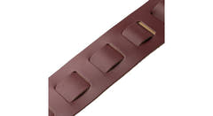 Courroie de guitare Levys M26PD, bordeaux