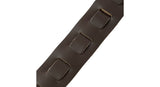 Levys M26PD sangle de guitare, M26PD-DBR-ACO