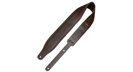 Levys M26PD sangle de guitares 3", marron foncé
