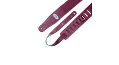 Levys M26VCP sangle de guitare 2 3/4", bordeaux et vert d'eau