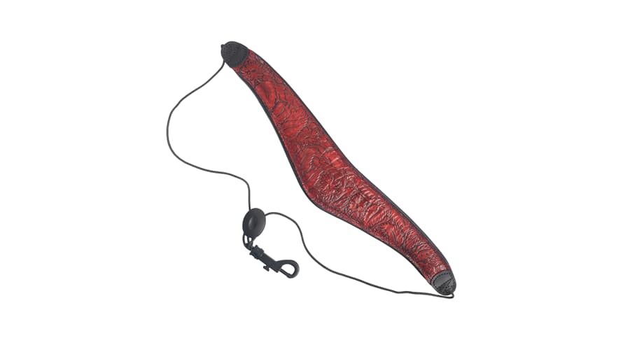 Levys M27W sangle de saxophone 2", rouge gaufré