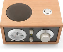 Tivoli Audio MODEL Three Mini-chaîne avec Bluetooth et USB (Taupe)
