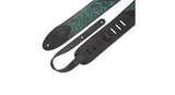 Levys M4WP sangle de guitare 3", turquoise