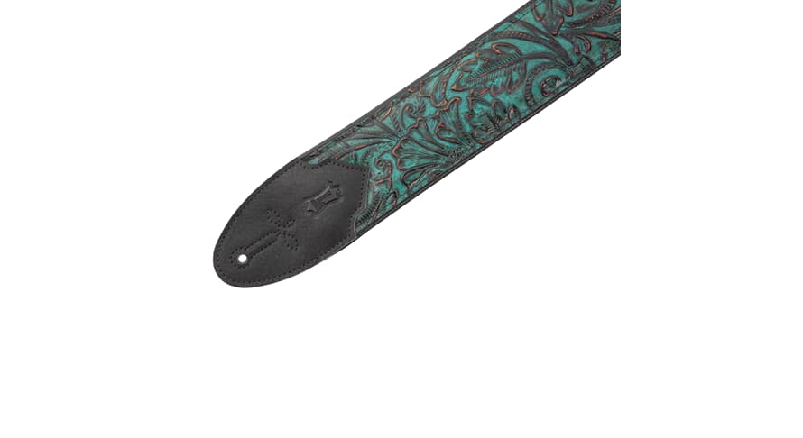 Levys M4WP sangle de guitare 3", turquoise