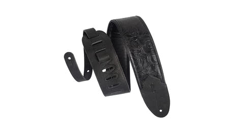 Levys M4WP sangle de guitares 3", Black Rose