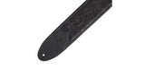 Levys M4WP sangle de guitares 3", Black Rose