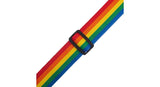Levys M8POLY sangle de guitare 2", arc-en-ciel