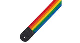 Levys M8POLY sangle de guitare 2", arc-en-ciel