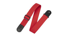 Levys M8POLY sangle de guitare 2", rouge