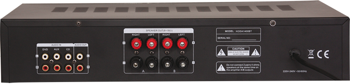 Madison HI-FI Stereo Amplifier (Black, 2x100W)