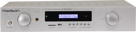 Madison Amplificateur stéréo HI-FI (Argent, 2x140W)