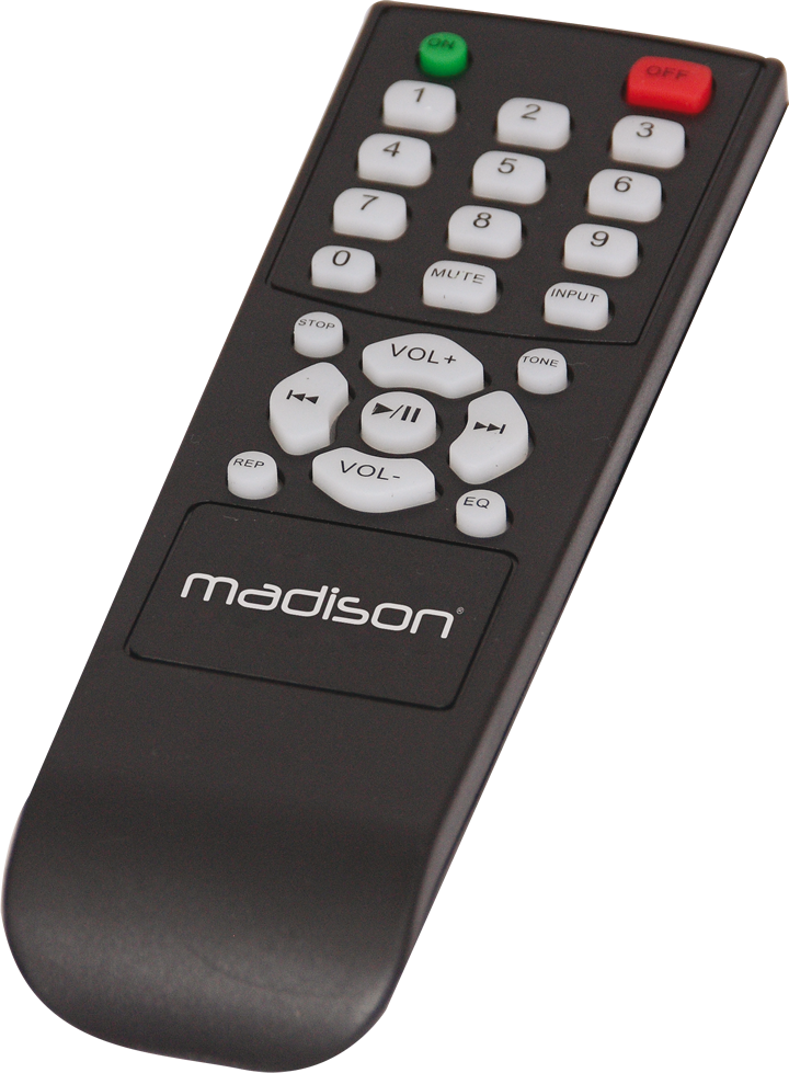 Madison HI-FI Stereo Amplifier (Black, 2x100W)