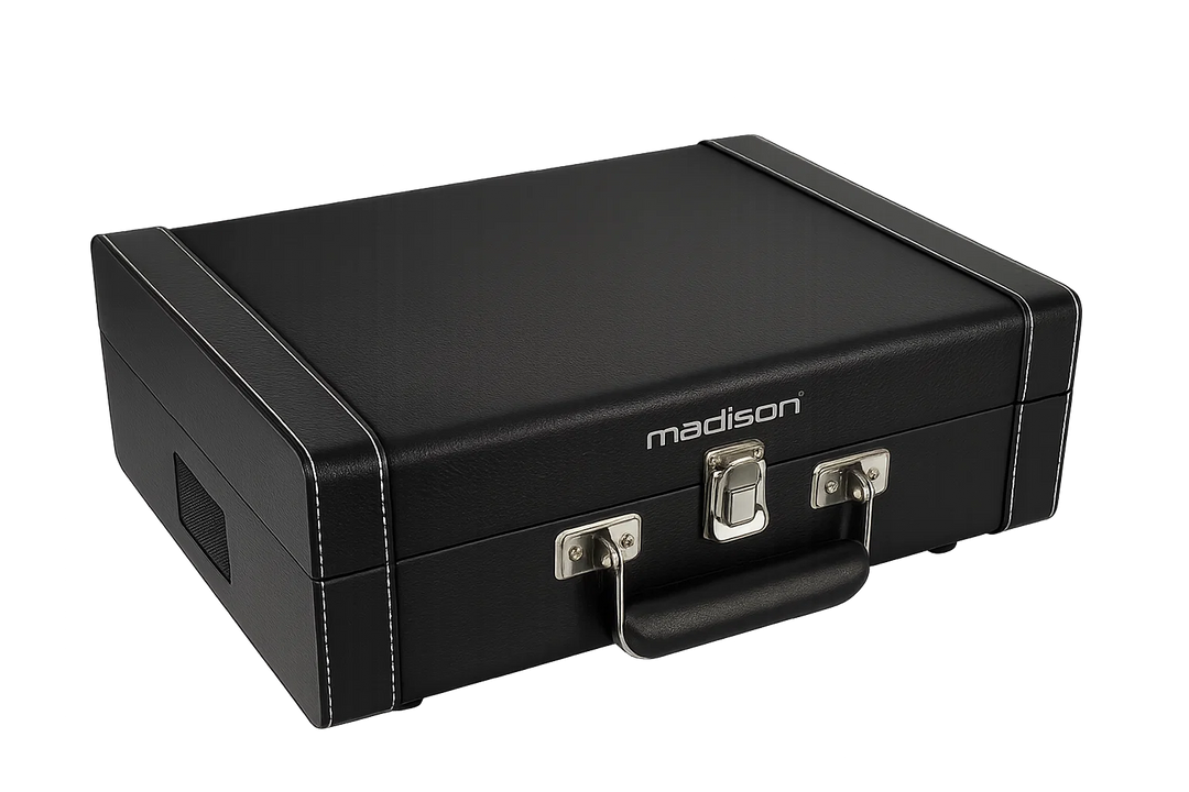 Madison Vintage Pladespiller avec Bluetooth (Sort)