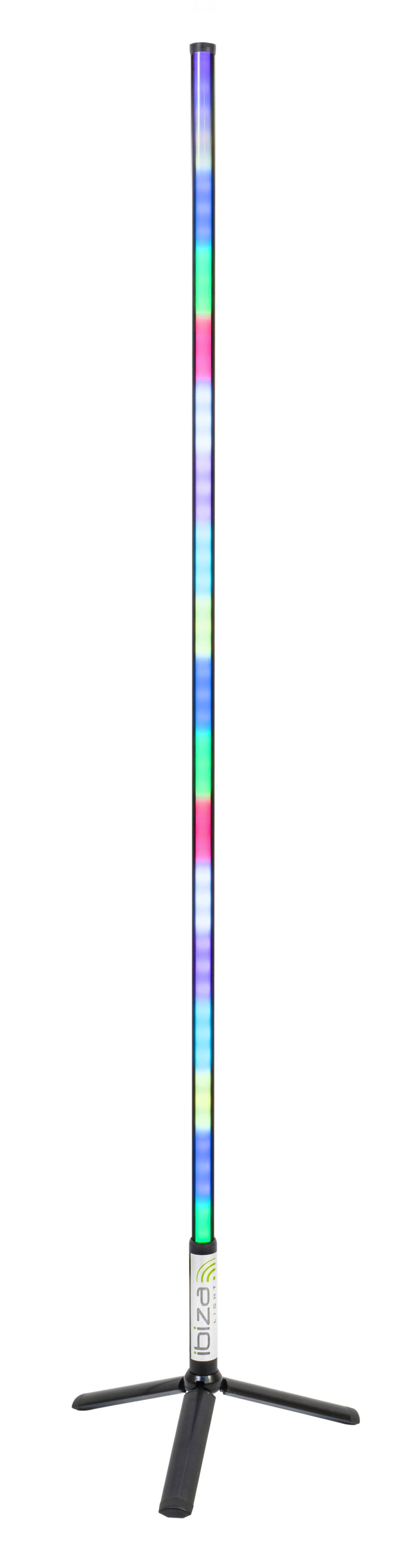 Ibiza Magic Color Stick RGB Gulvlys (Sort)