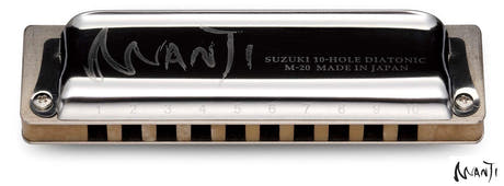 Suzuki Manji Standard M-20 Diatonique Harmonicas (G)
