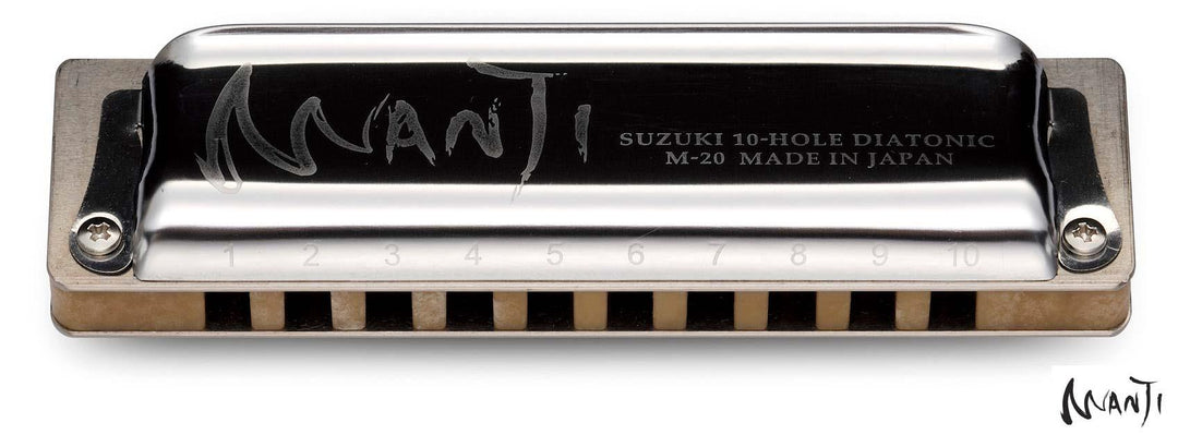 Suzuki Manji Standard M-20 Diatonique Harmonicas (C)