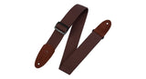 Levys MC8 sangle de guitare 2", marron