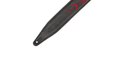 Levys MG317MP sangle de guitare 2 1/2", bordeaux