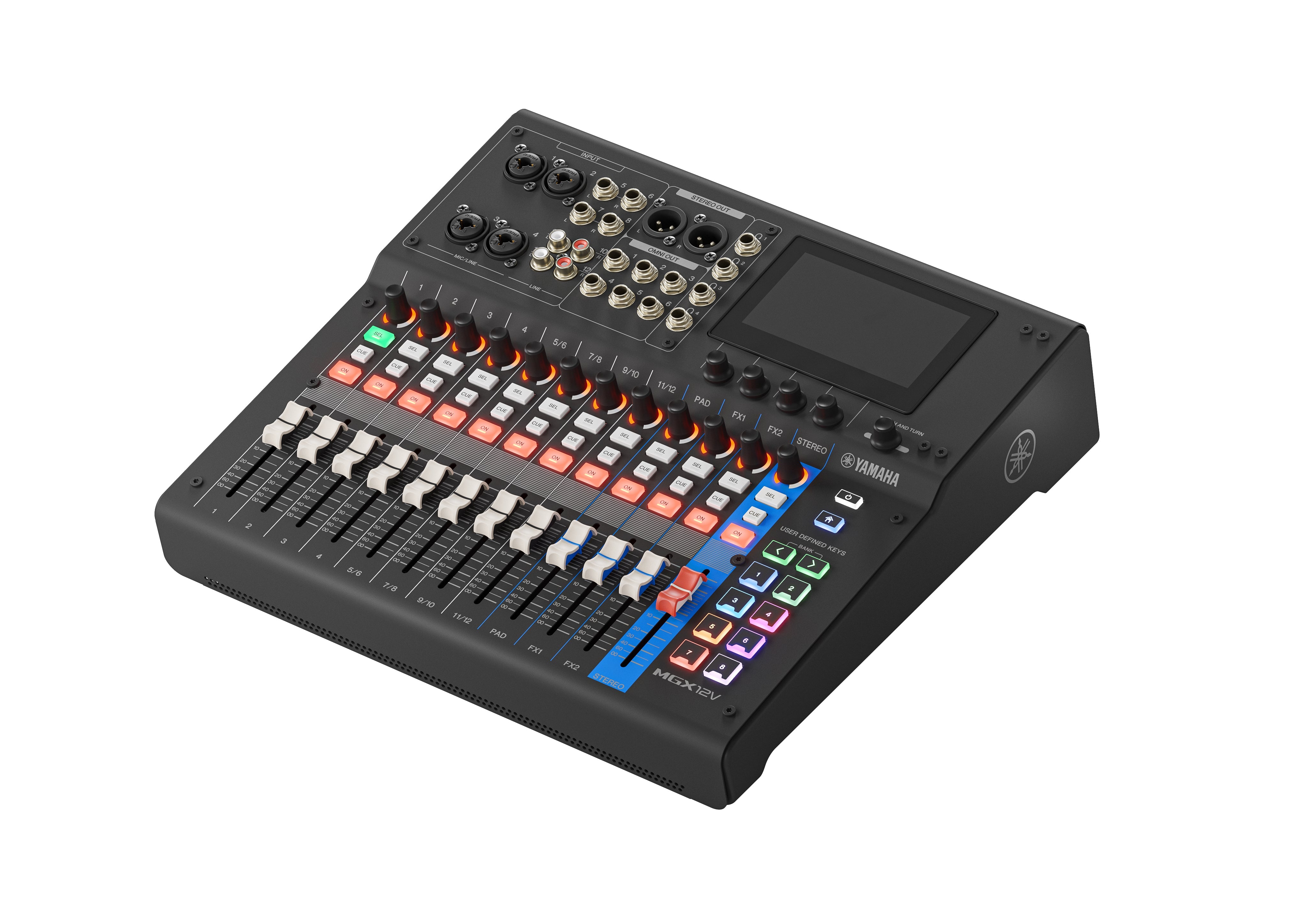Yamaha MGX12V Console de Mixage Numérique (Noir) - Version Vidéo