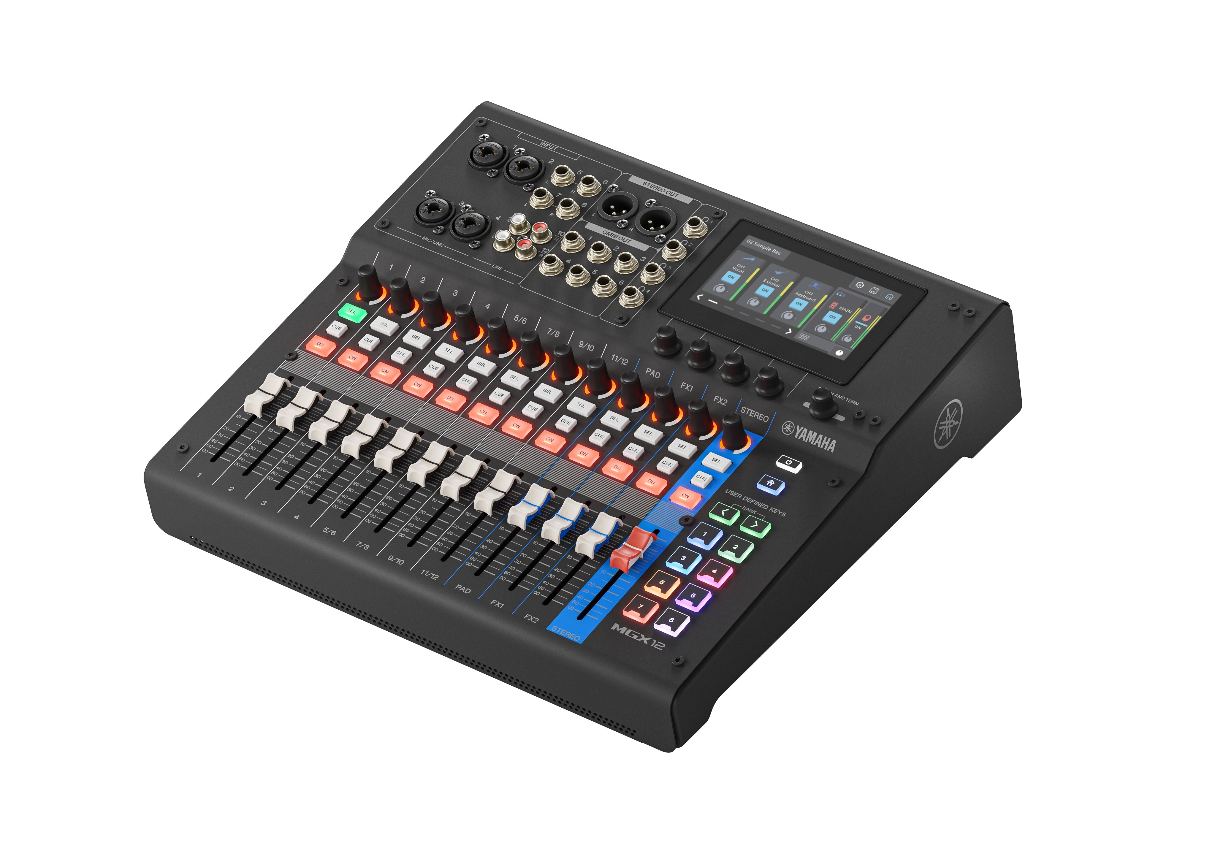 Yamaha MGX12 Console de Mixage Numérique (Noir)