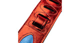 Levys MJH317 sangle de guitare en cuir, The Daredevil