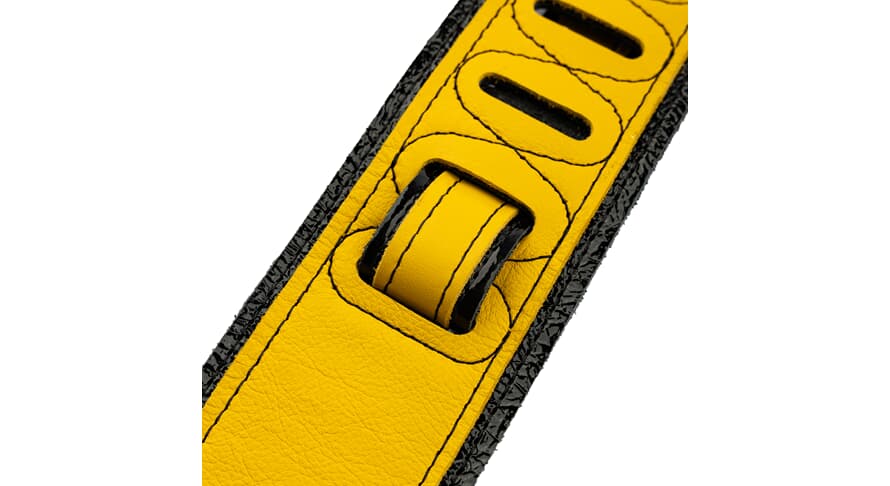 Levys MJH317 sangle de guitare en cuir, Dragon Stripe
