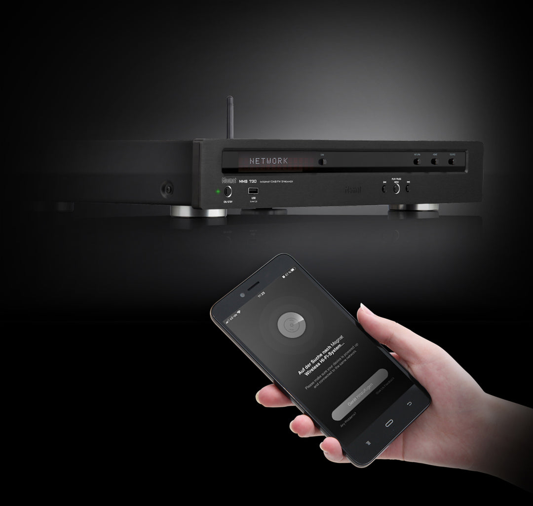 Magnat MMS730 Lecteur réseau (Noir)