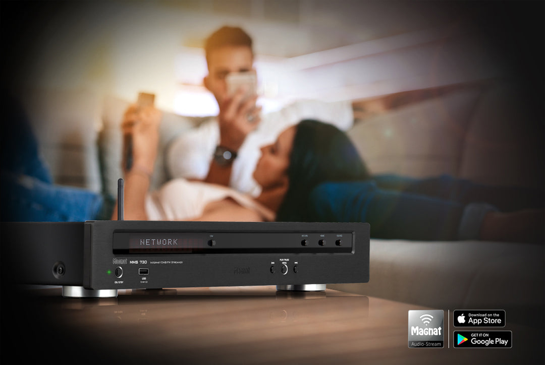 Magnat MMS730 Lecteur réseau (Noir)