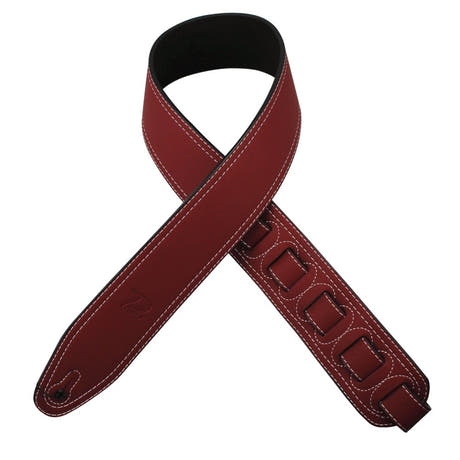 Profile MN02 Sangle en cuir d'habillement Rouge