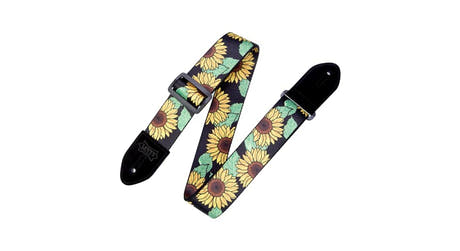 Courroie de guitare Levys MP2 2", Sunflower