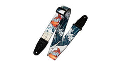 Levys MPD2 sangle de guitare 2", koi fish
