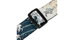 Levys MPD2 sangle de guitare 2", koi fish