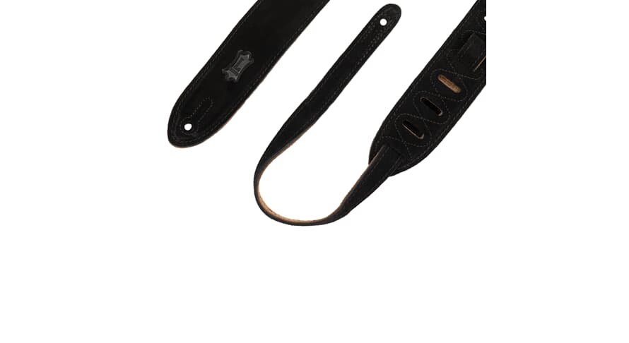 Levys MS12 sangle de guitare 2", noir