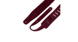 Levys MS26 sangle de guitare 2 1/2", bordeaux