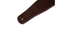 Levys MS26 sangle de guitare 2 1/2", marron